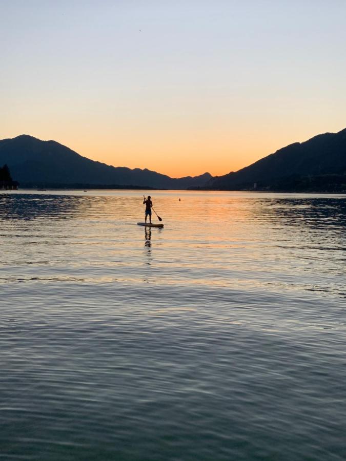 Hotel Aberseehof Sankt Gilgen Bagian luar foto