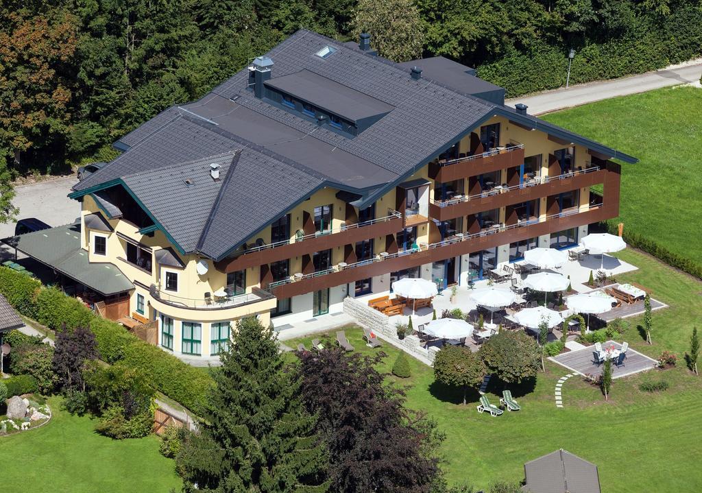 Hotel Aberseehof Sankt Gilgen Bagian luar foto